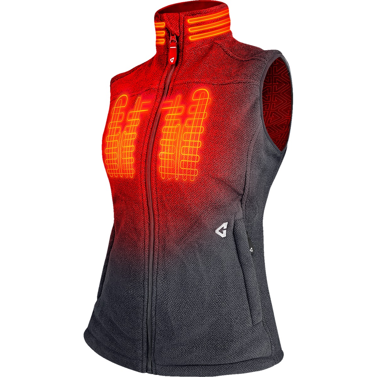 Gerbing Heated Clothing Women's 7V Thermite Heated Fleece Vest 2.0