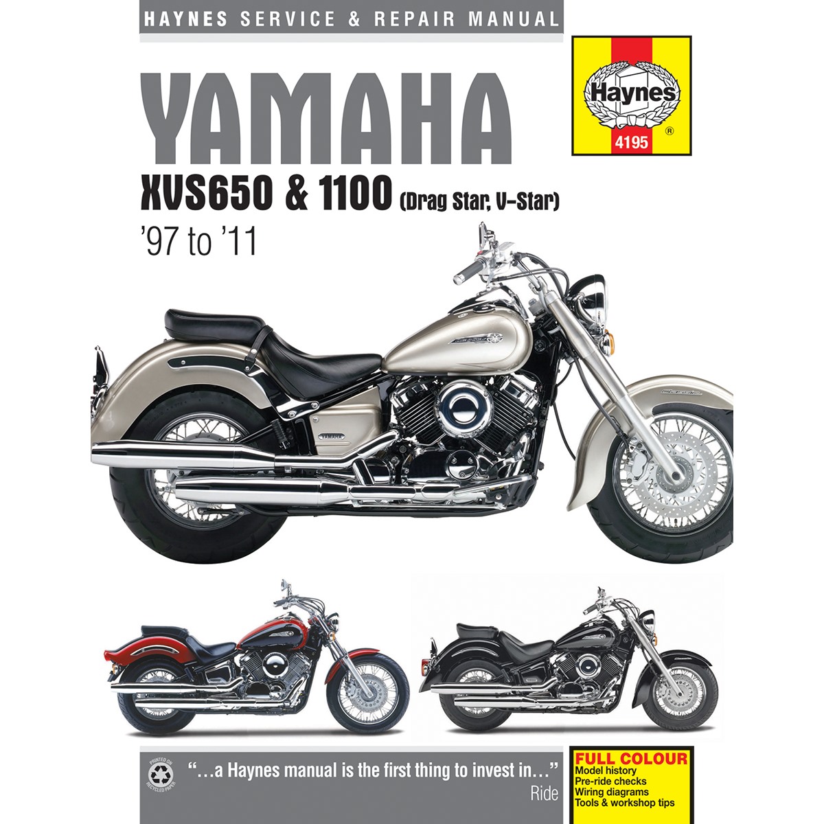 Motorcycle Repair Manual - Motorcycle, Yamaha