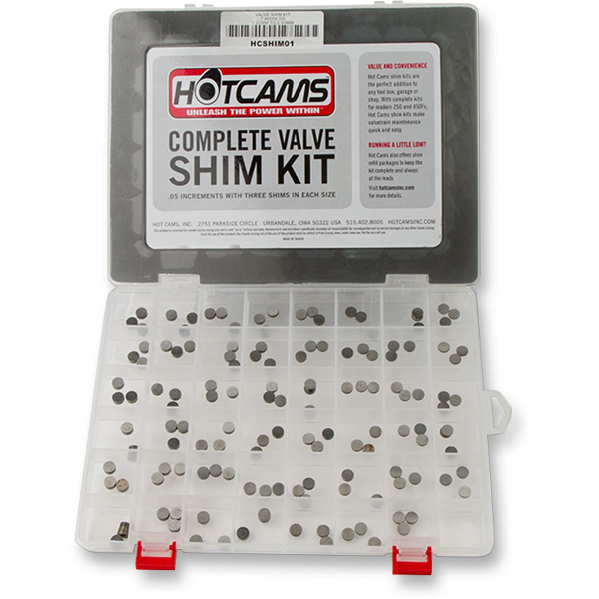 Complete Valve Shim Kit