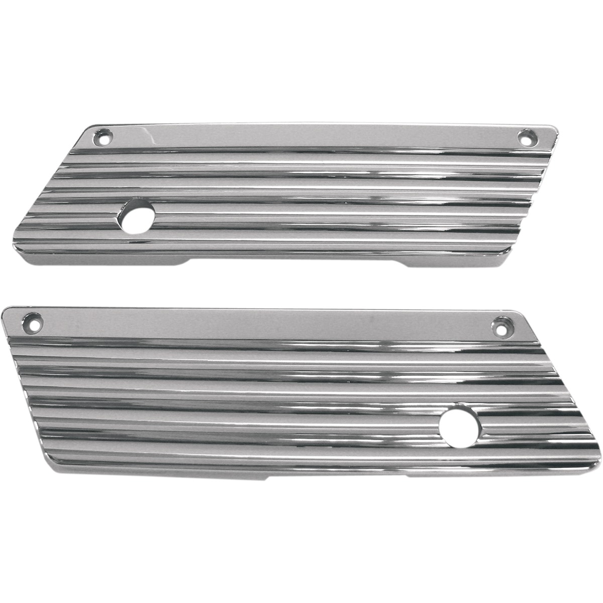 Finned Saddlebag Latch Covers