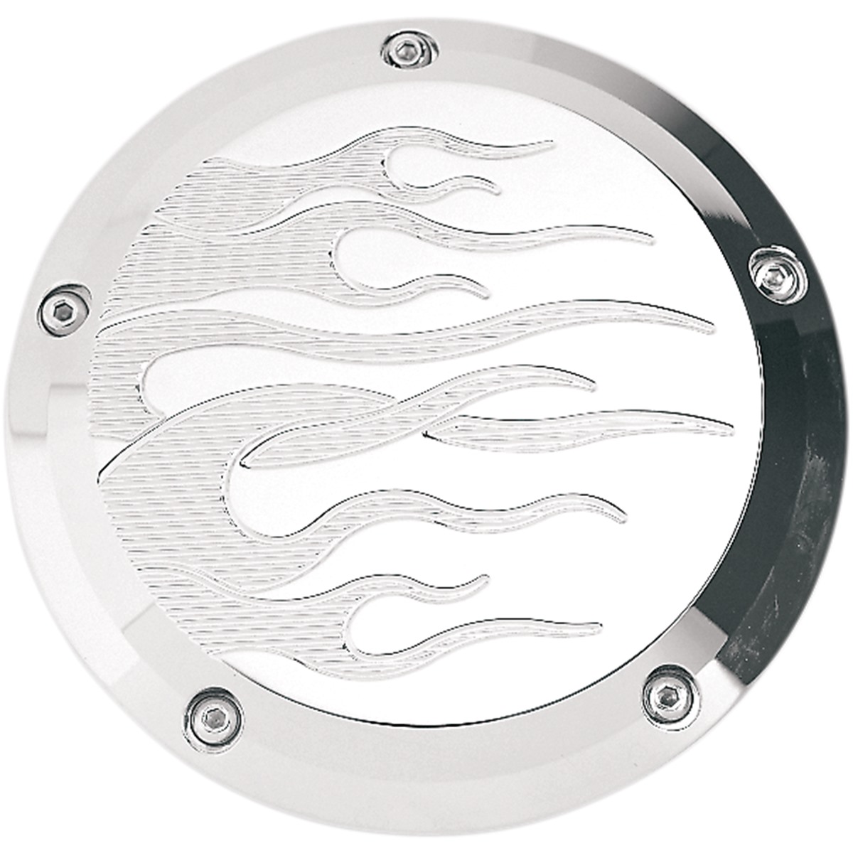 Chrome Billet Derby Cover