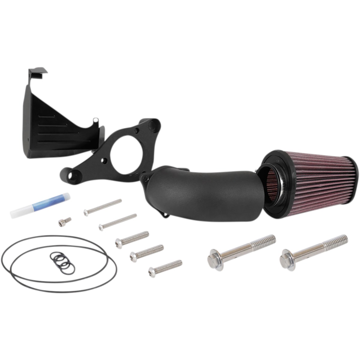 K & N Aircharger Intake System with Mandrel-Bent Aluminum Intake Tube Kit