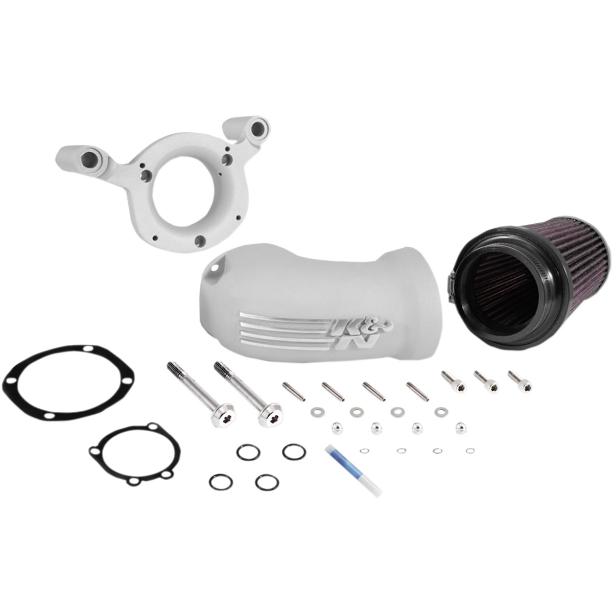 K & N Aircharger Intake System with Cast Aluminum Intake Tube