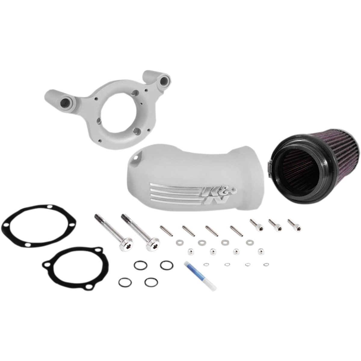 K & N Aircharger Intake System with Cast Aluminum Intake Tube