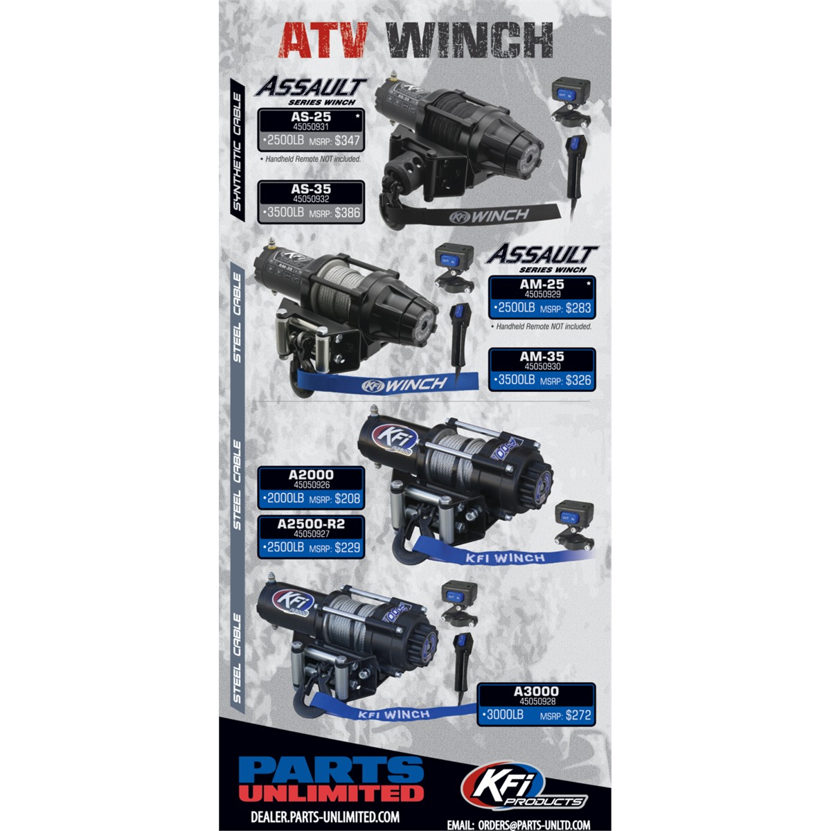 KFI Products ATV Winch
