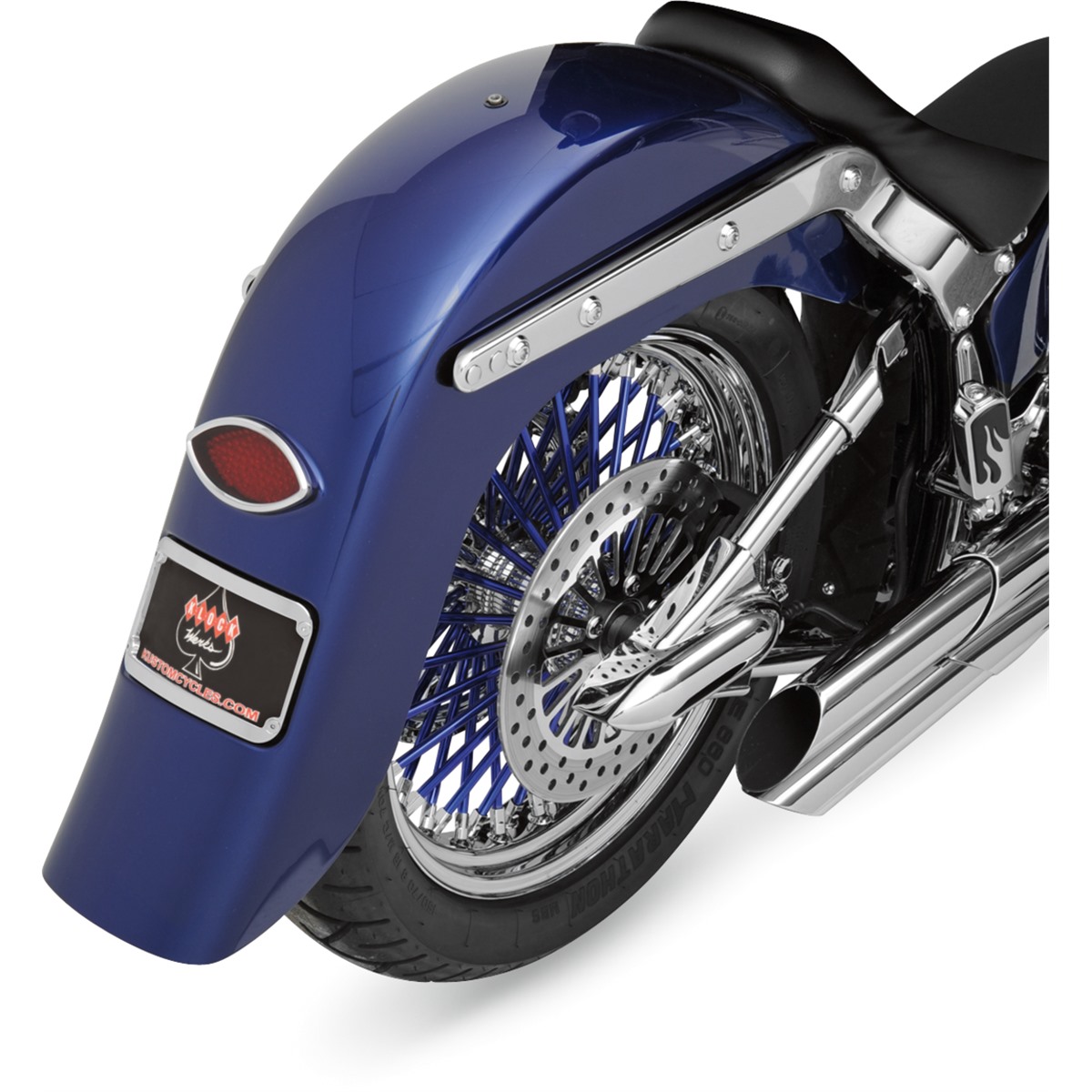Klock Werks Builders Series 4 Stretched Rear Fender - Frenched