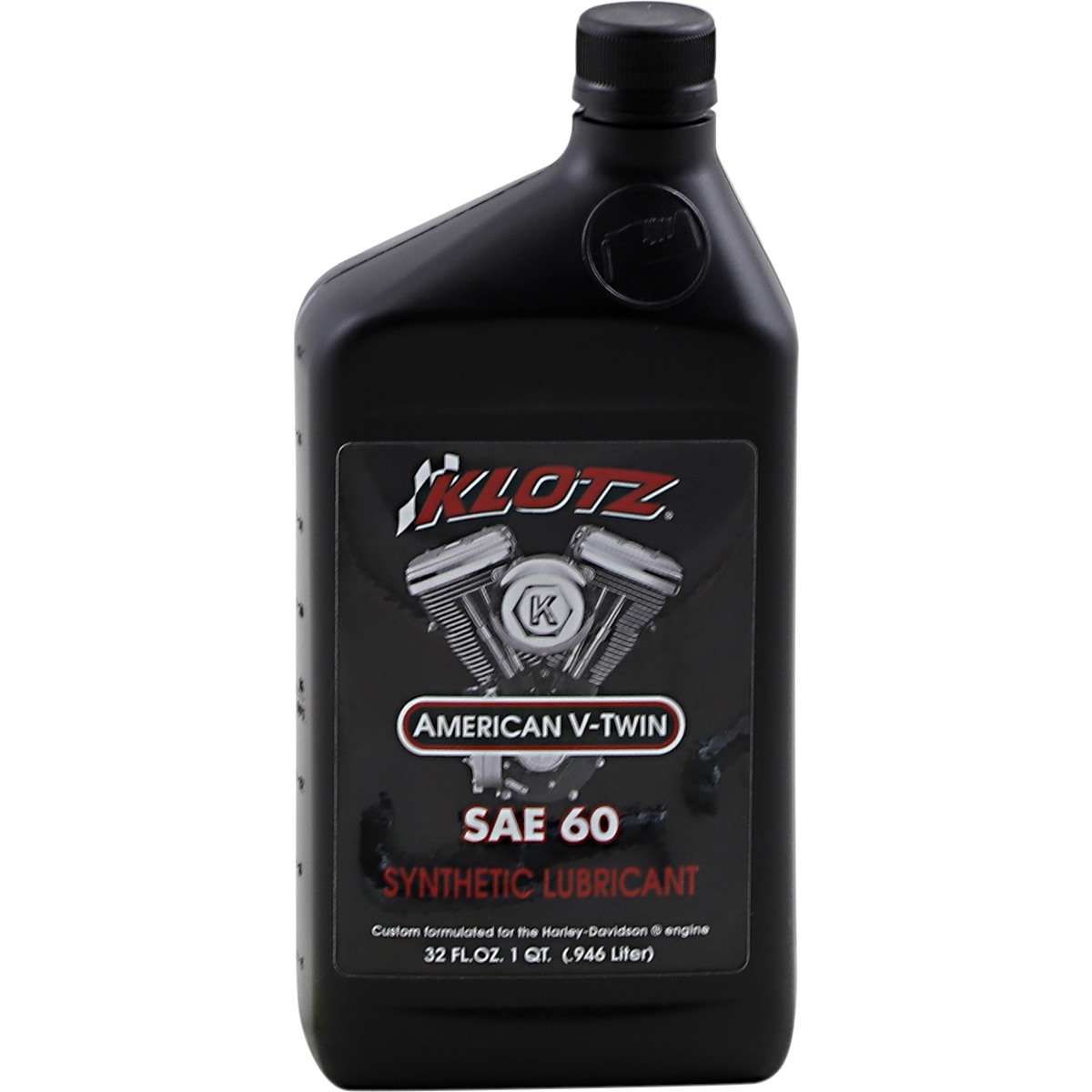 Klotz Oil V-Twin Synthetic Straight Weight Motor Oil