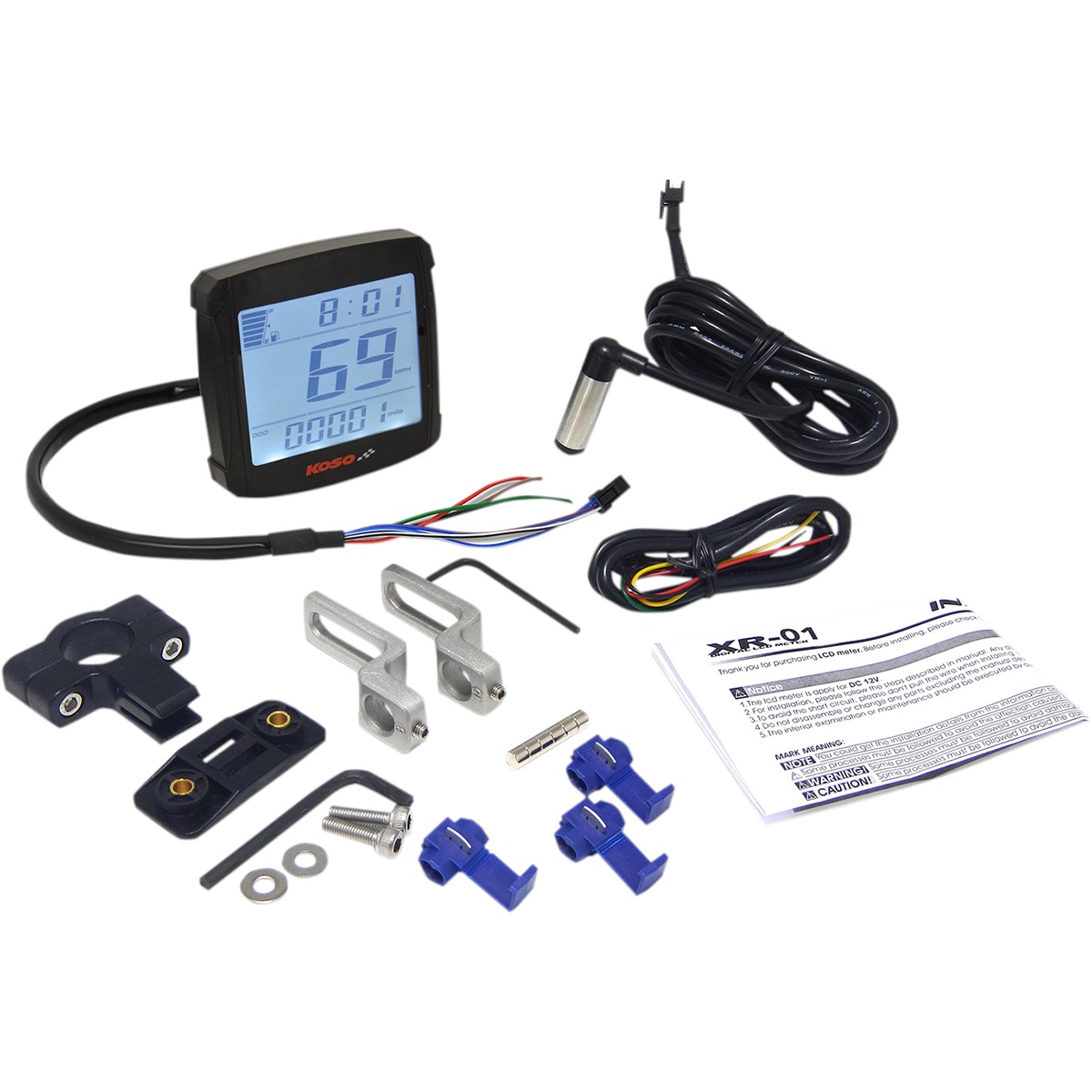 Koso North America XR-01 Speedometer