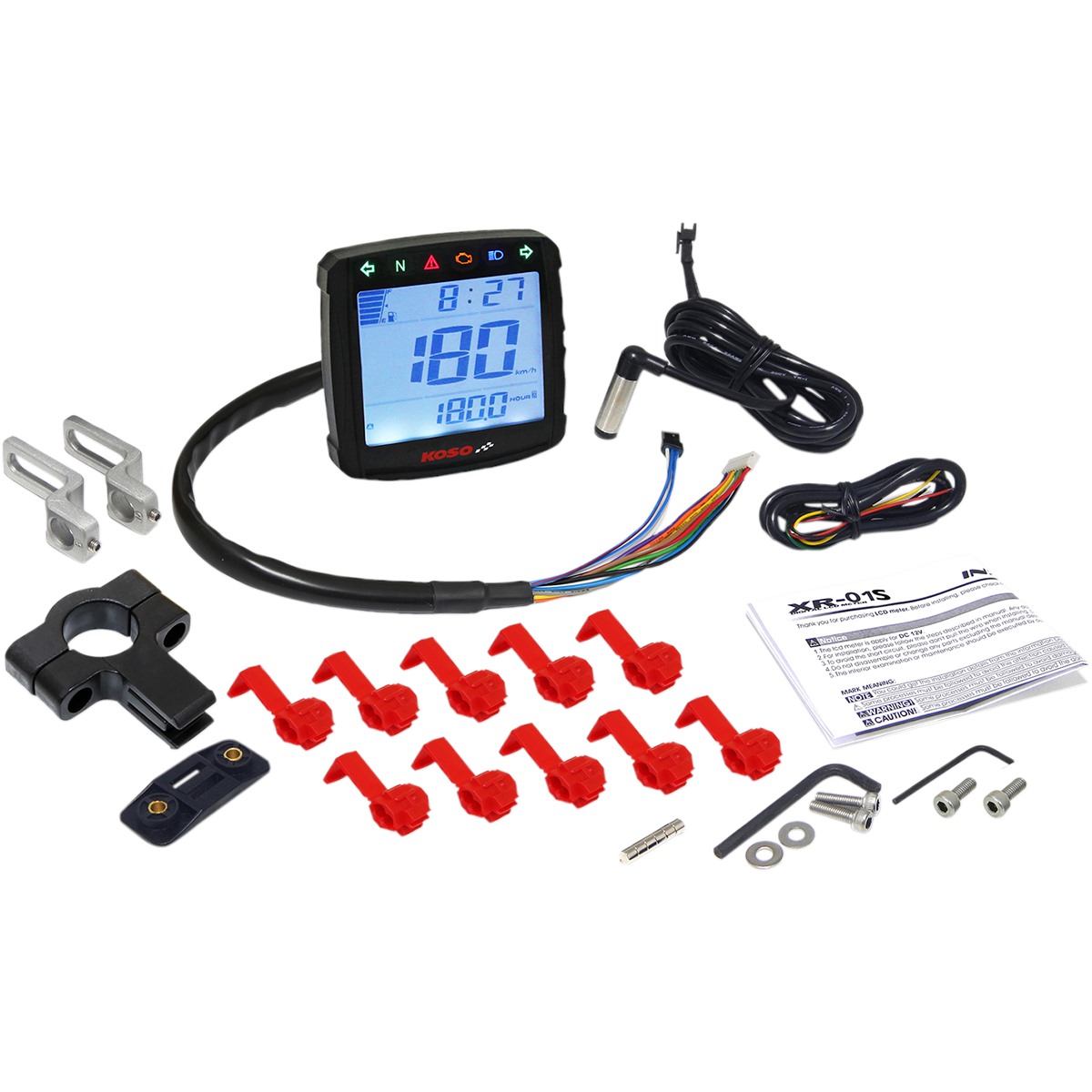 Koso North America XR-01S Speedometer