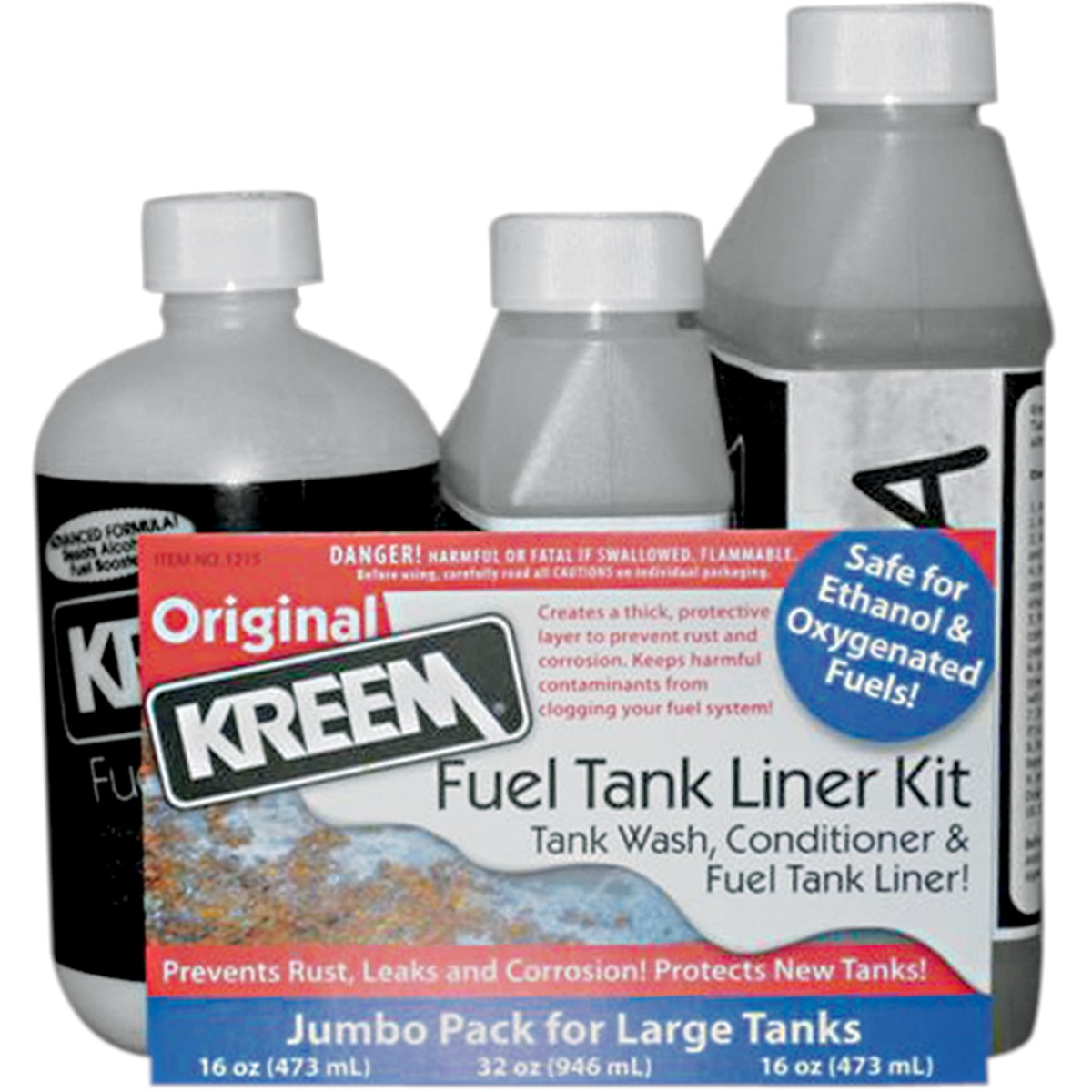 Fuel Tank Liner and Tank Prep Combo Packs