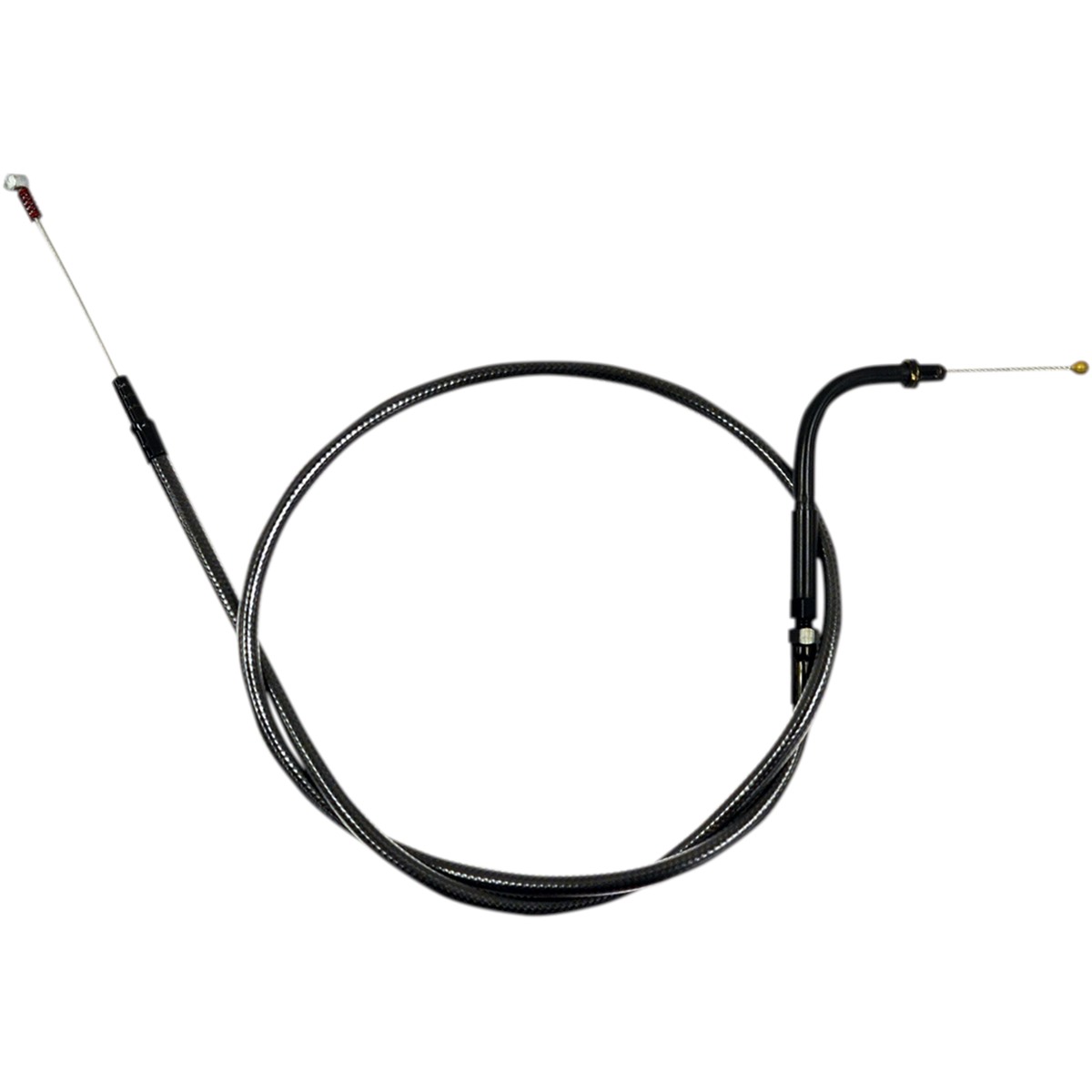 Midnight Braided Handlebar Idle Cable