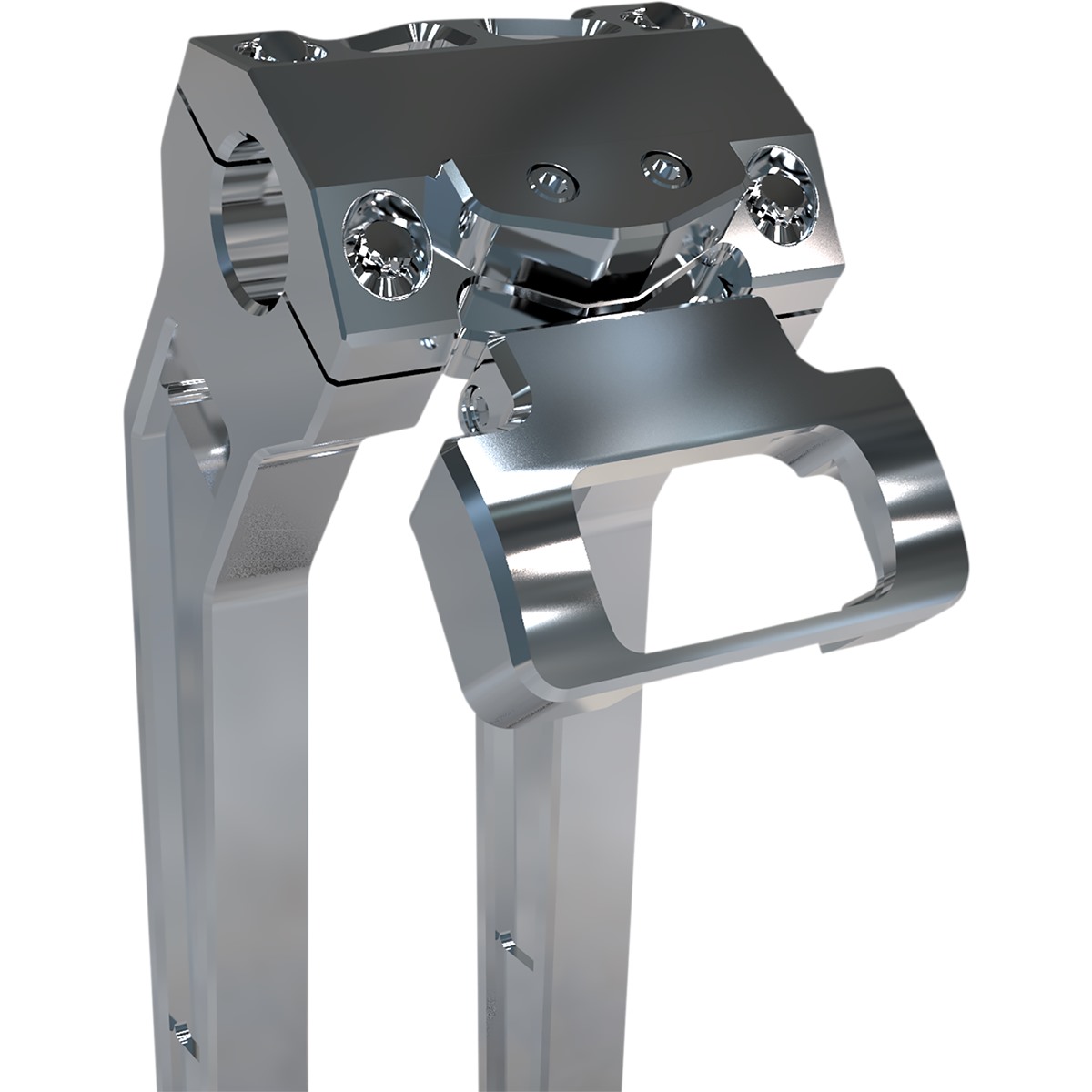 LA Choppers M8 Softail Gauge Mount For Performance Risers