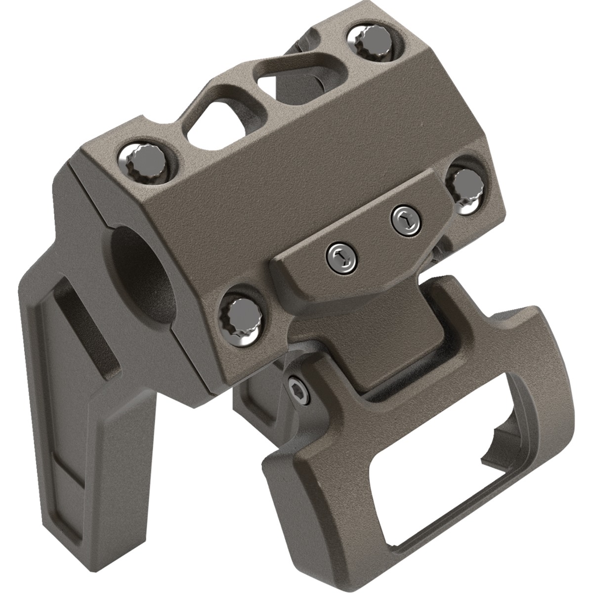 LA Choppers M8 Softail Gauge Mount For Performance Risers