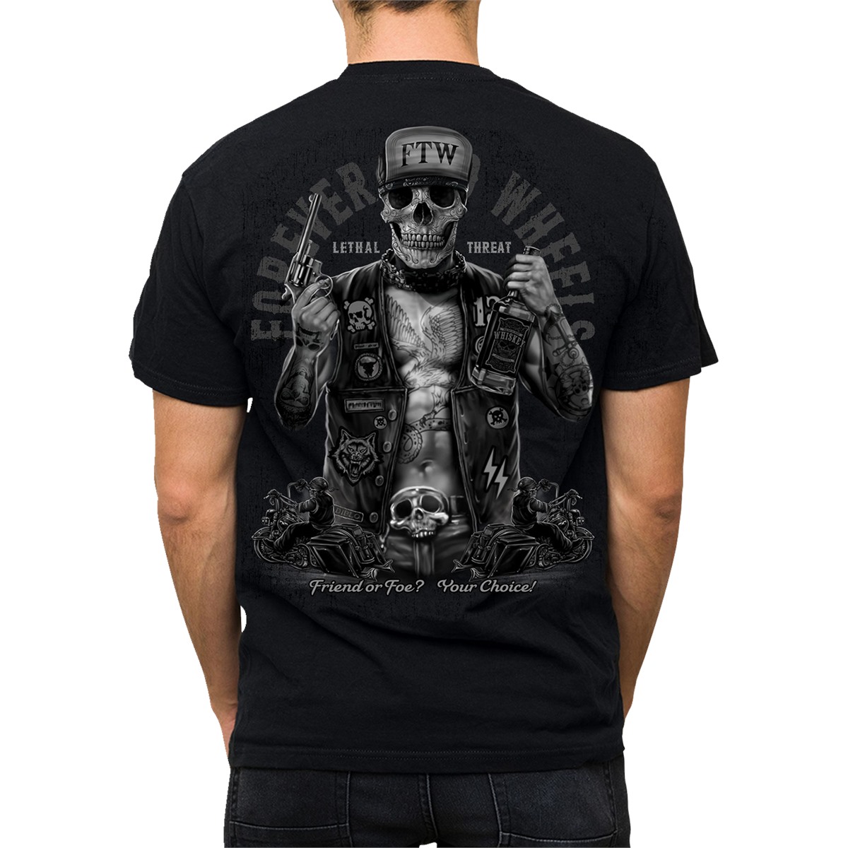Lethal Threat Friend or Foe T-Shirt