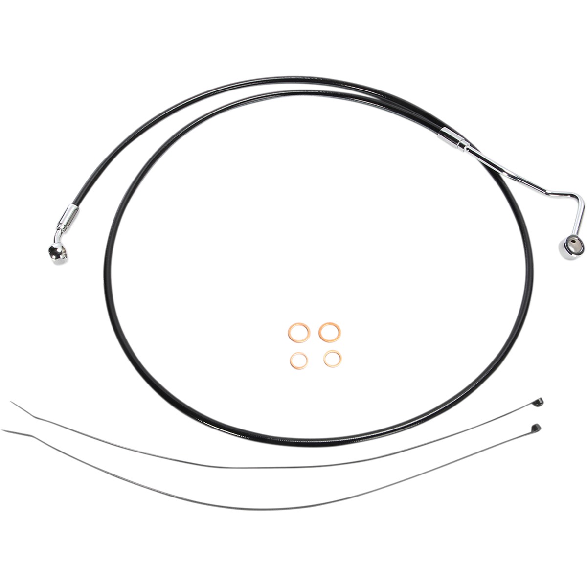 XR Stainless Upper Brake Line