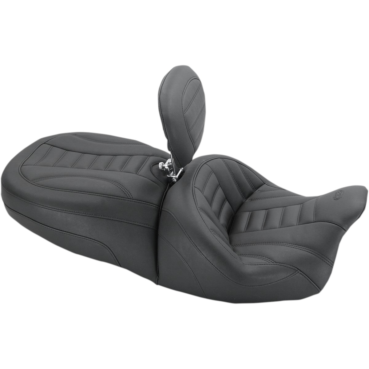 Mustang One-Piece Vintage 2-Up Touring Seat