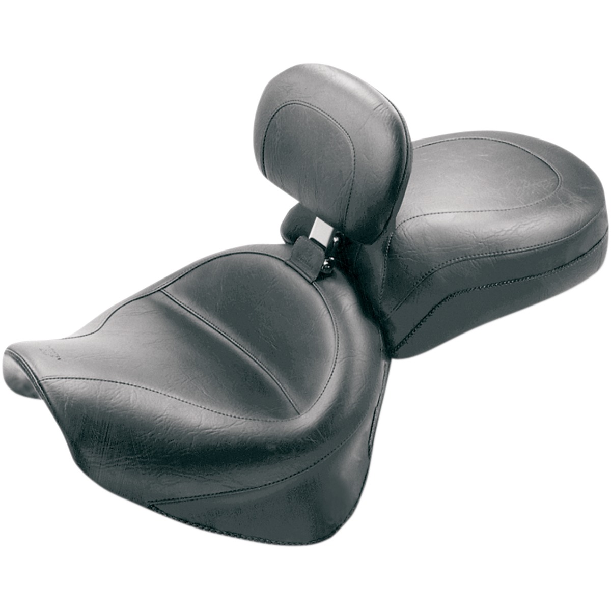Vintage Wide Touring Seat With Driver Backrest