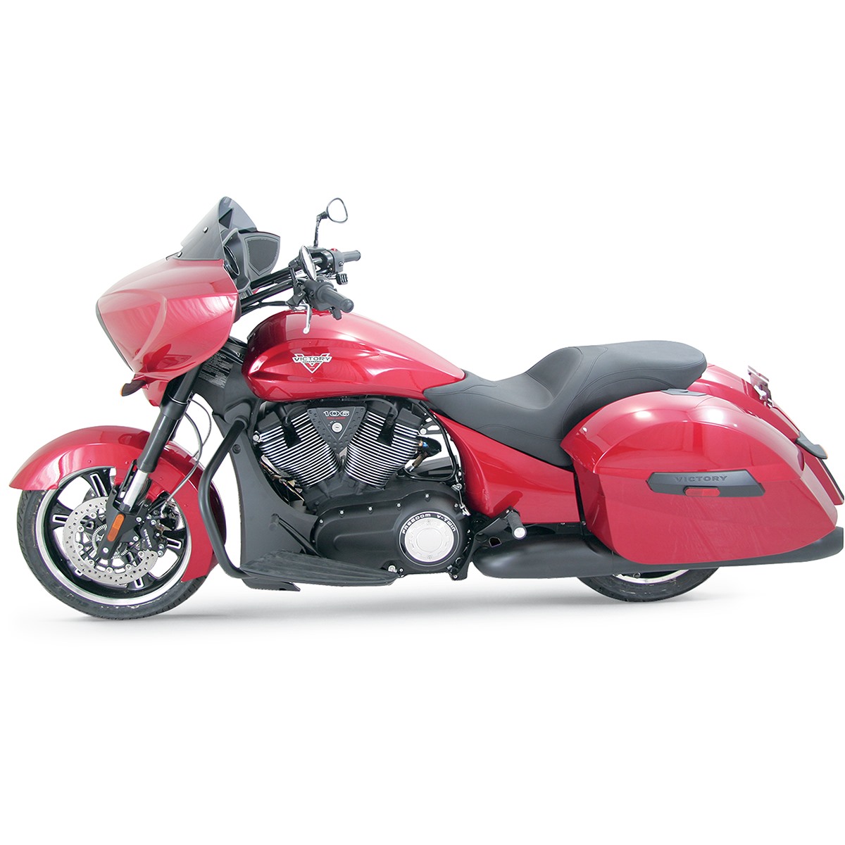 Mustang Vintage Wide 2-Up Leather Touring Seat