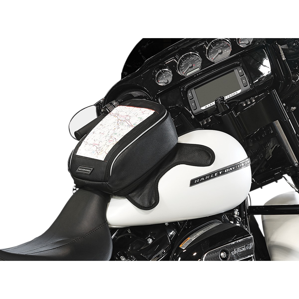 Nelson Rigg NR-150 Journey Highway Cruiser Magnetic Tank Bag