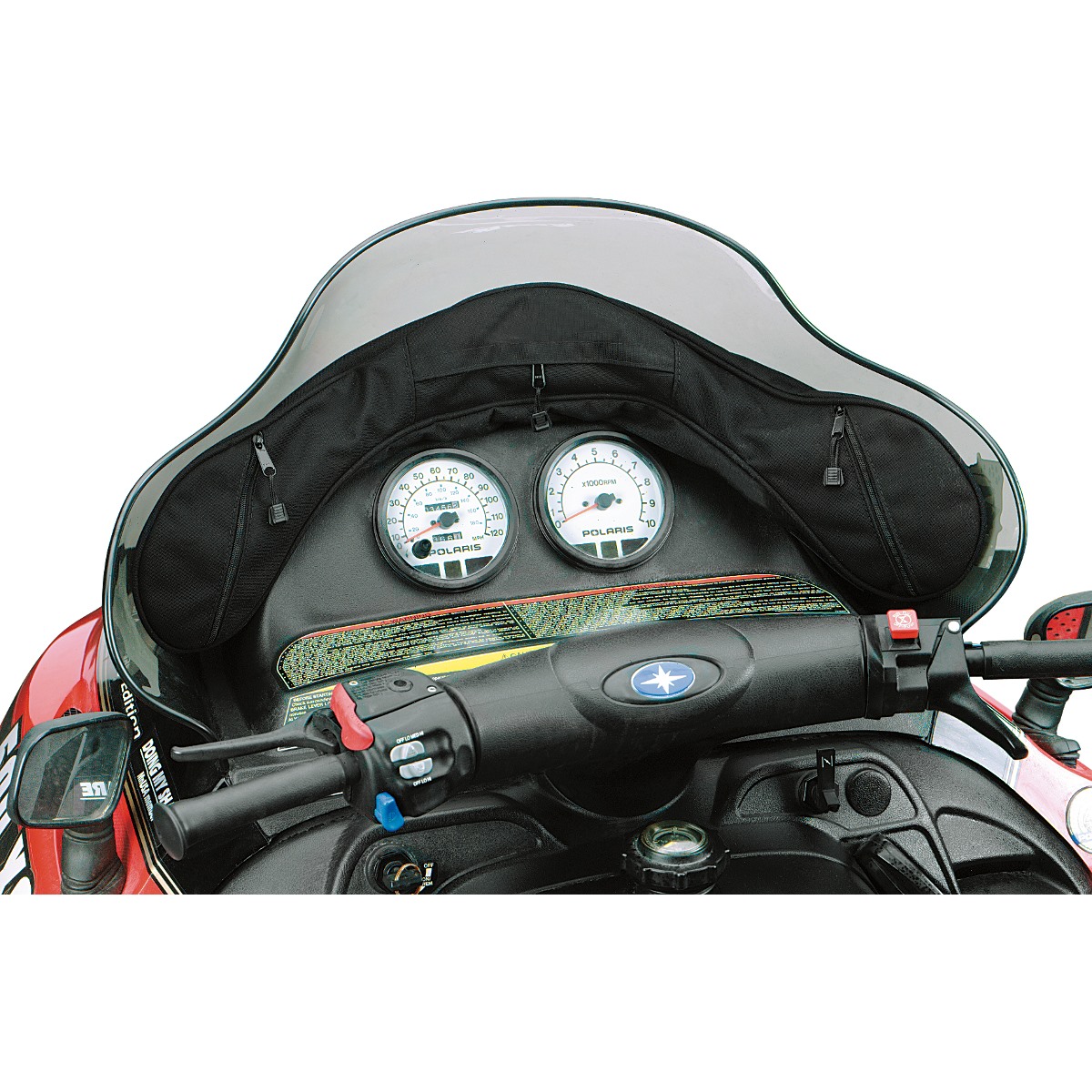 Parts Unlimited Polaris Snowmobile Windshield Bag
