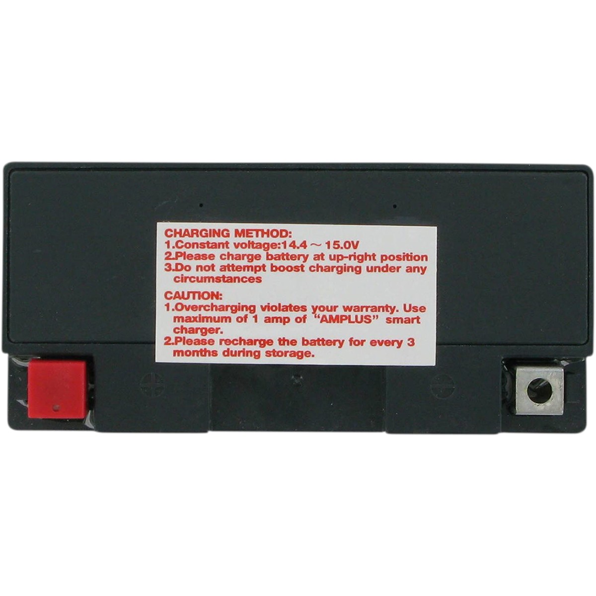 Parts Unlimited Factory-Activated AGM Maintenance-Free Battery