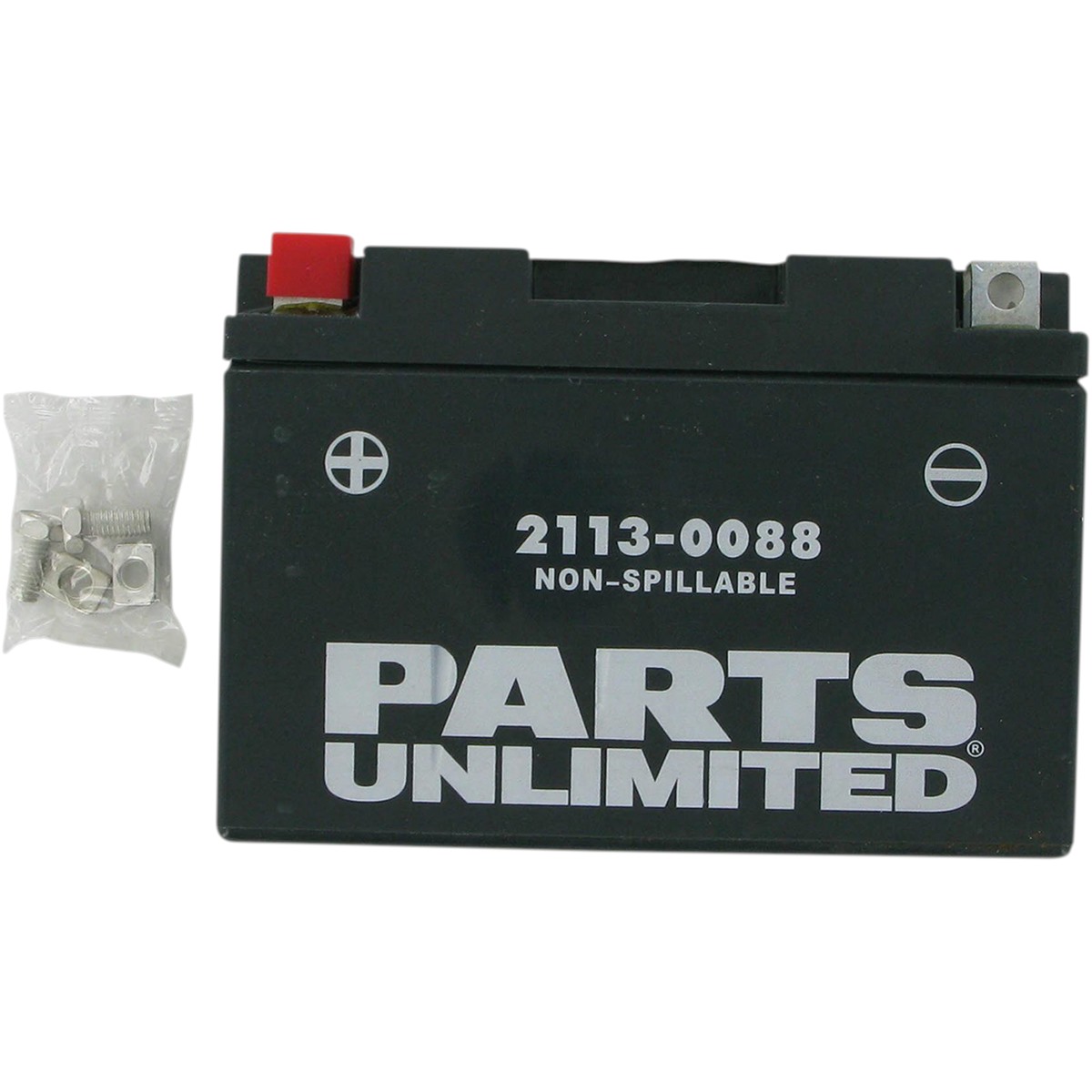 Parts Unlimited Factory-Activated AGM Maintenance-Free Battery