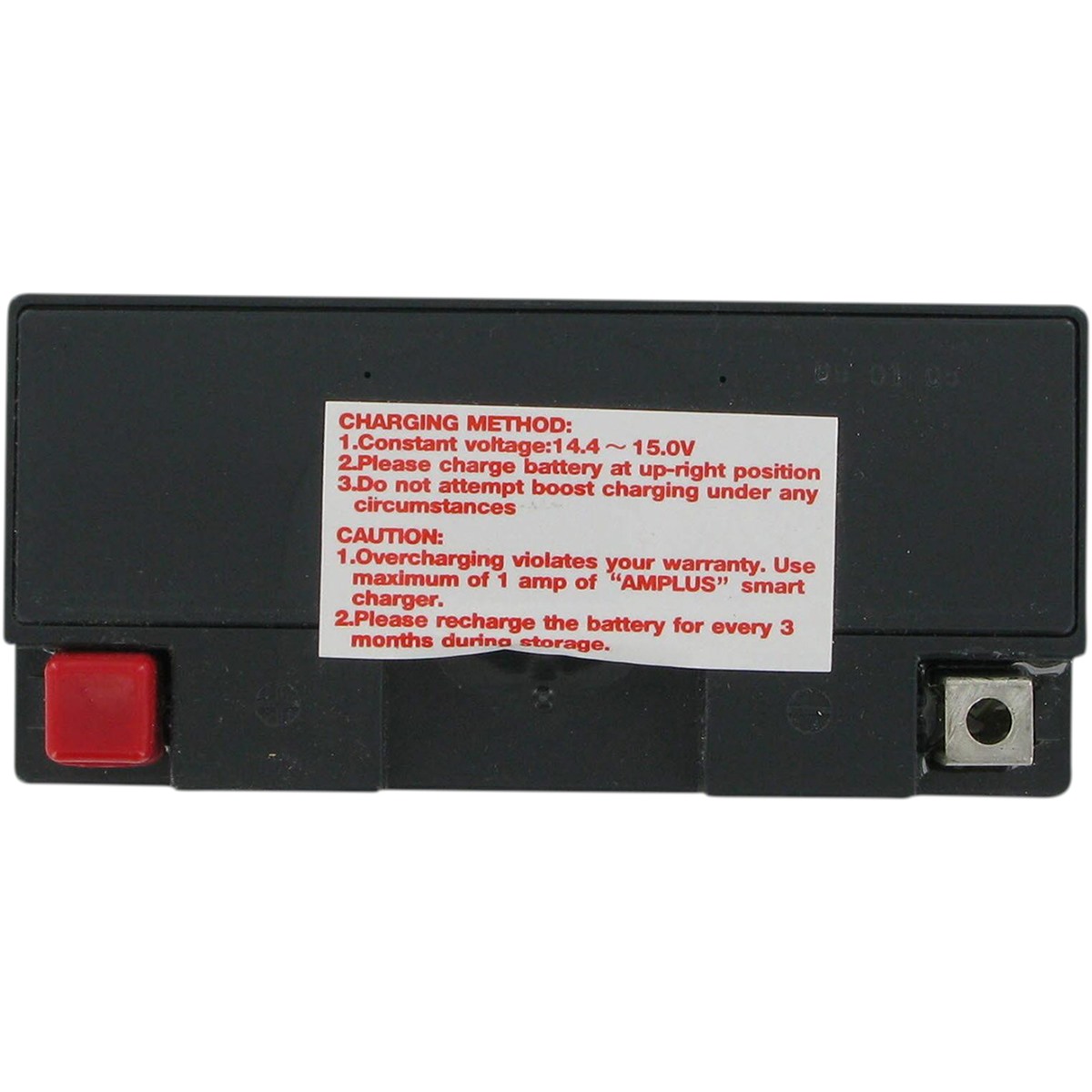 Parts Unlimited Factory-Activated AGM Maintenance-Free Battery