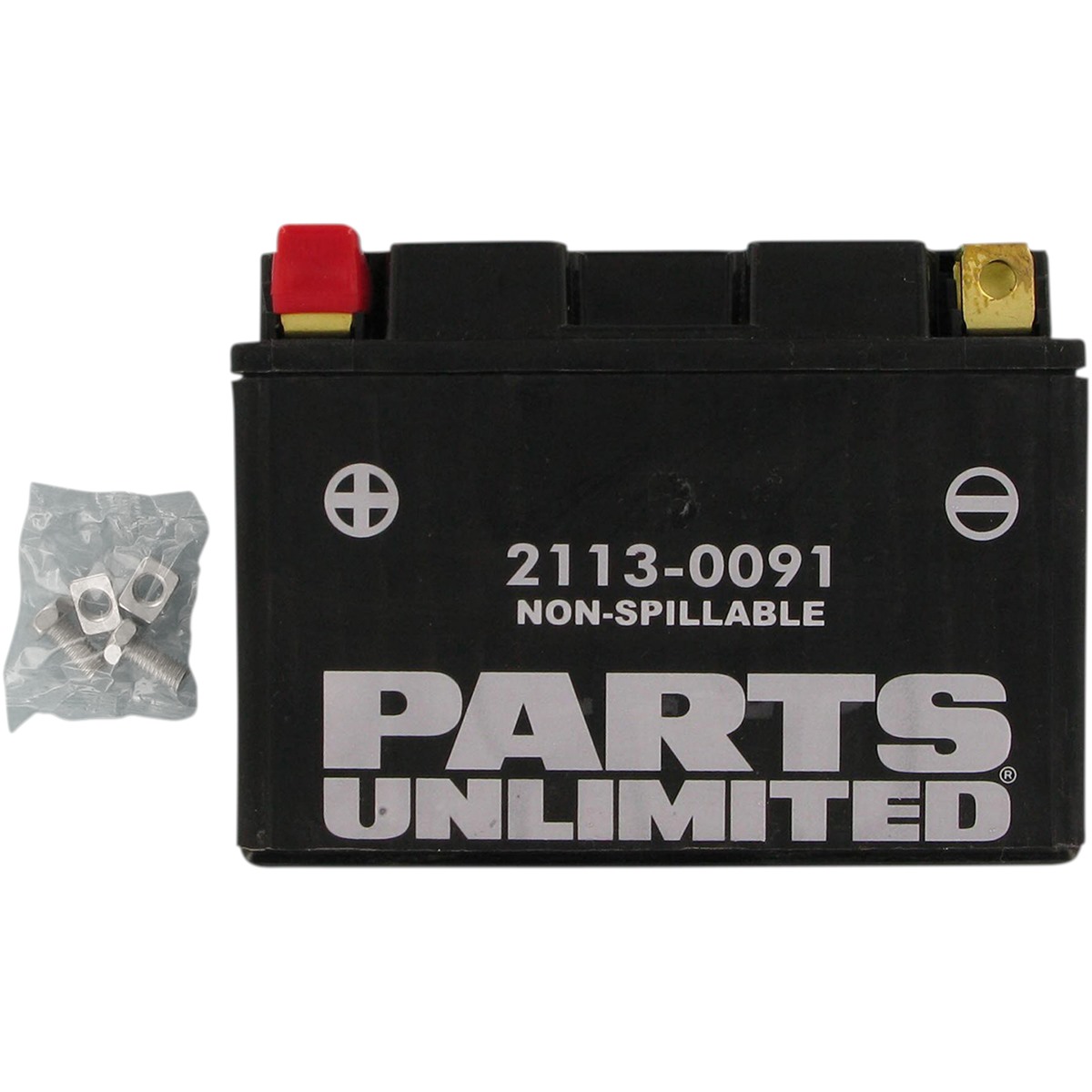 Parts Unlimited Factory-Activated AGM Maintenance-Free Battery
