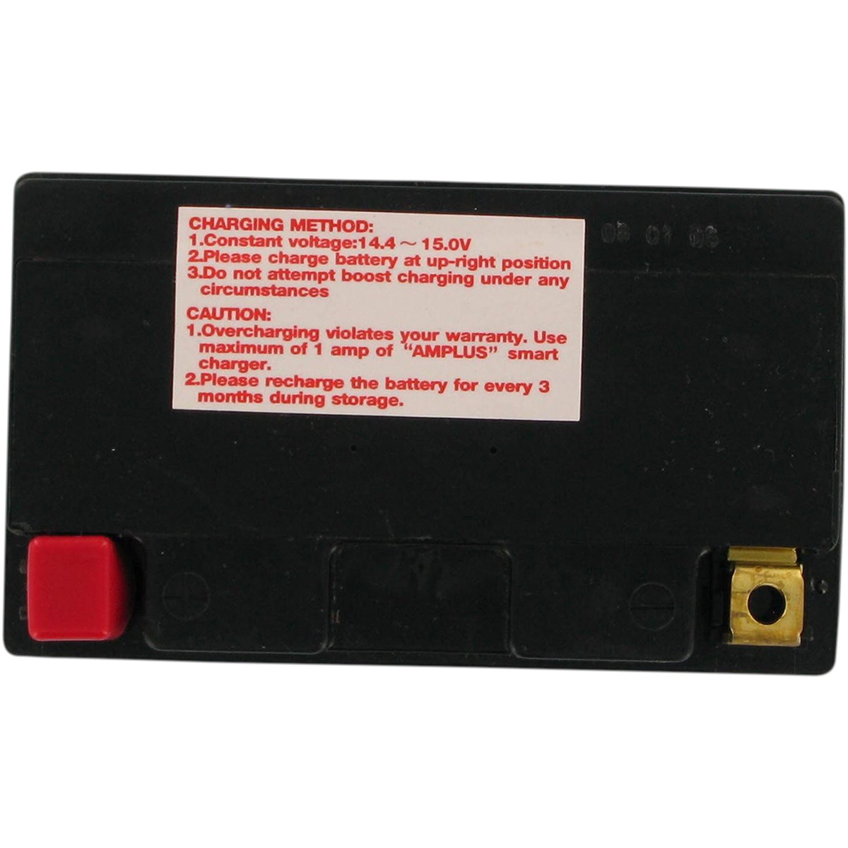 Parts Unlimited Factory-Activated AGM Maintenance-Free Battery