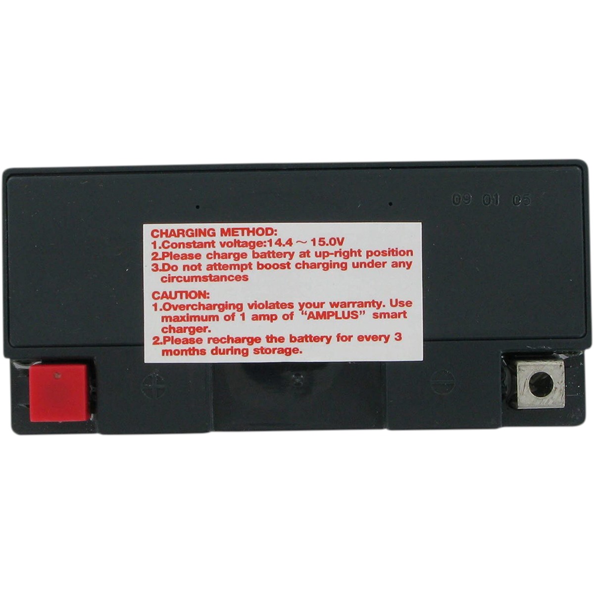Parts Unlimited Factory-Activated AGM Maintenance-Free Battery