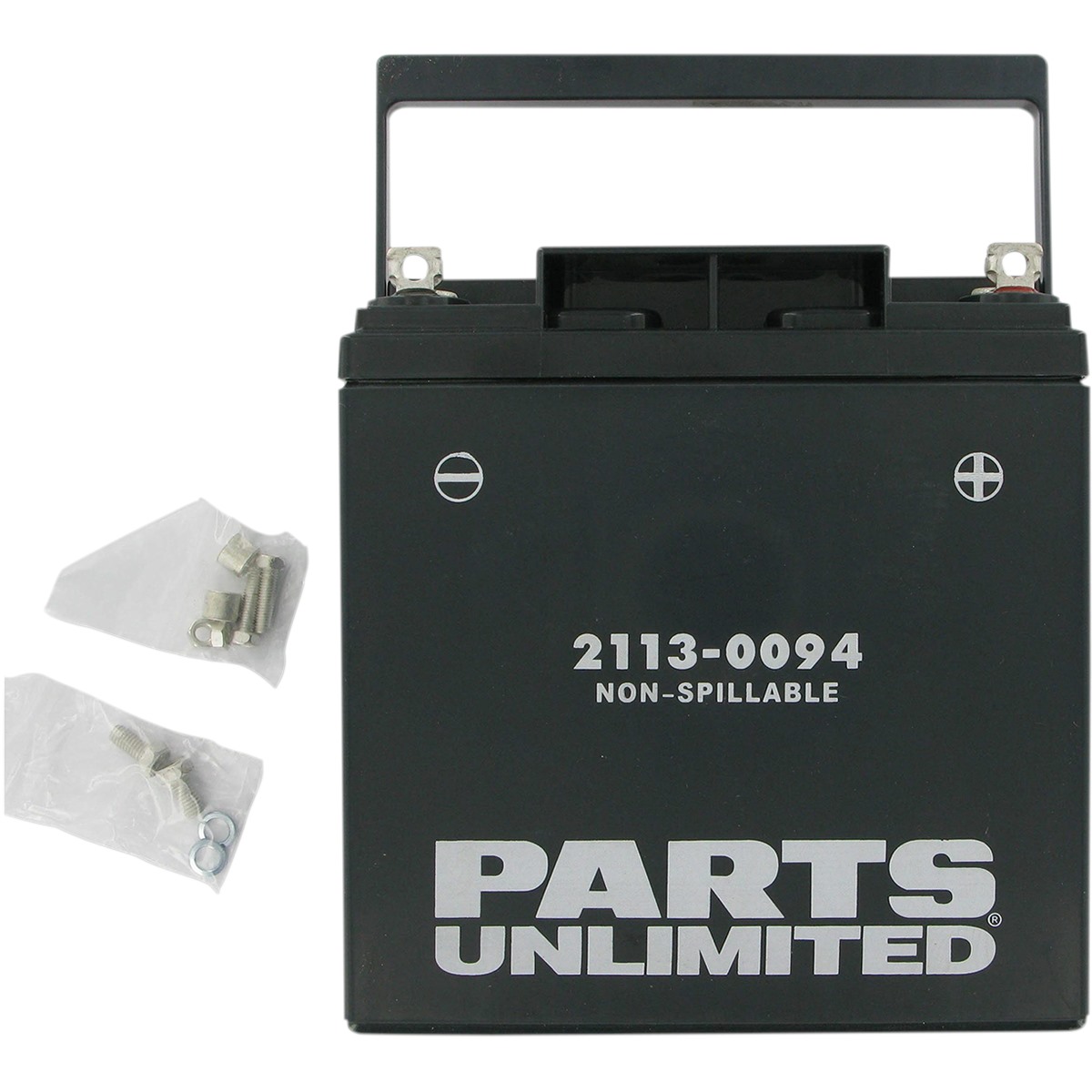 Parts Unlimited Factory-Activated AGM Maintenance-Free Battery