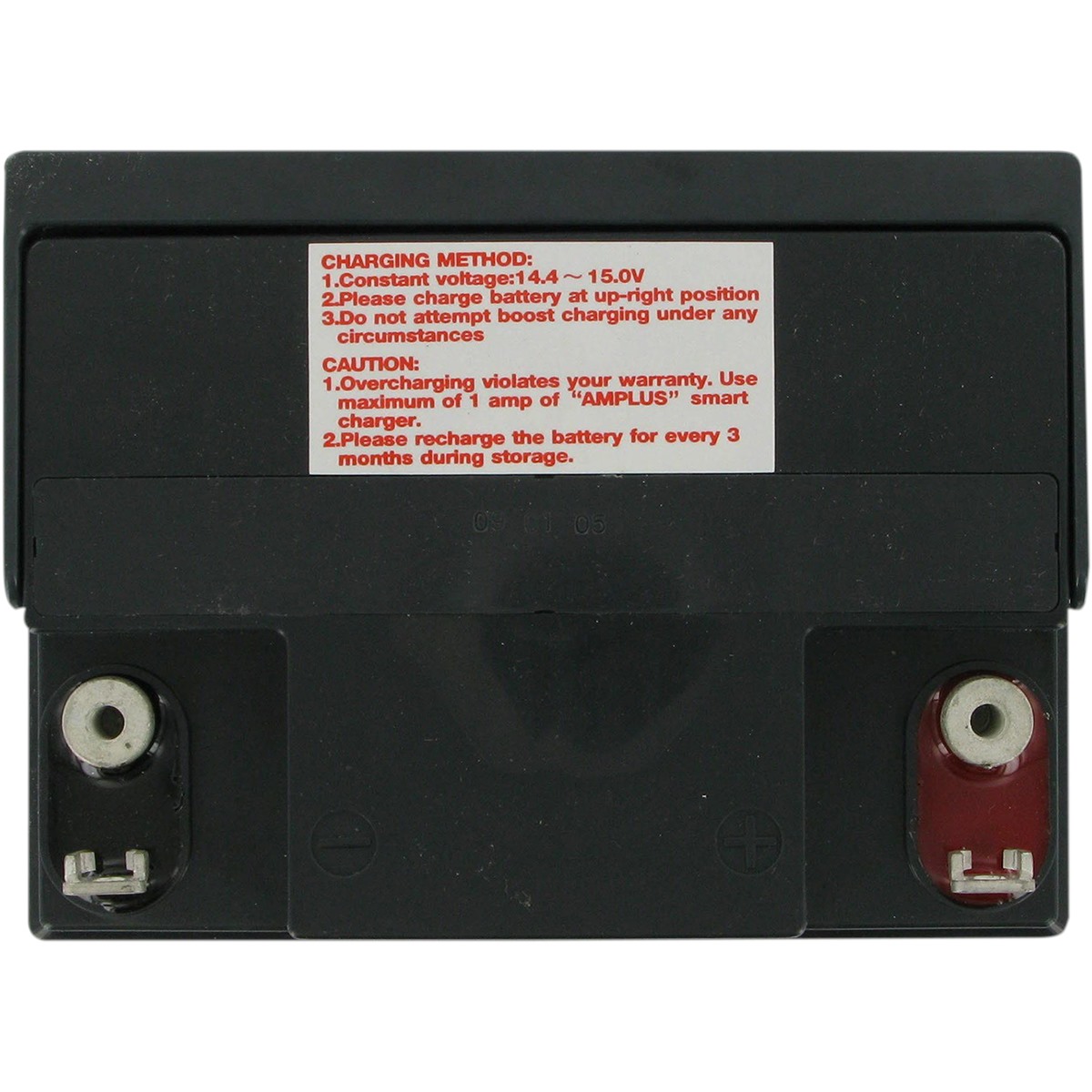 Parts Unlimited Factory-Activated AGM Maintenance-Free Battery
