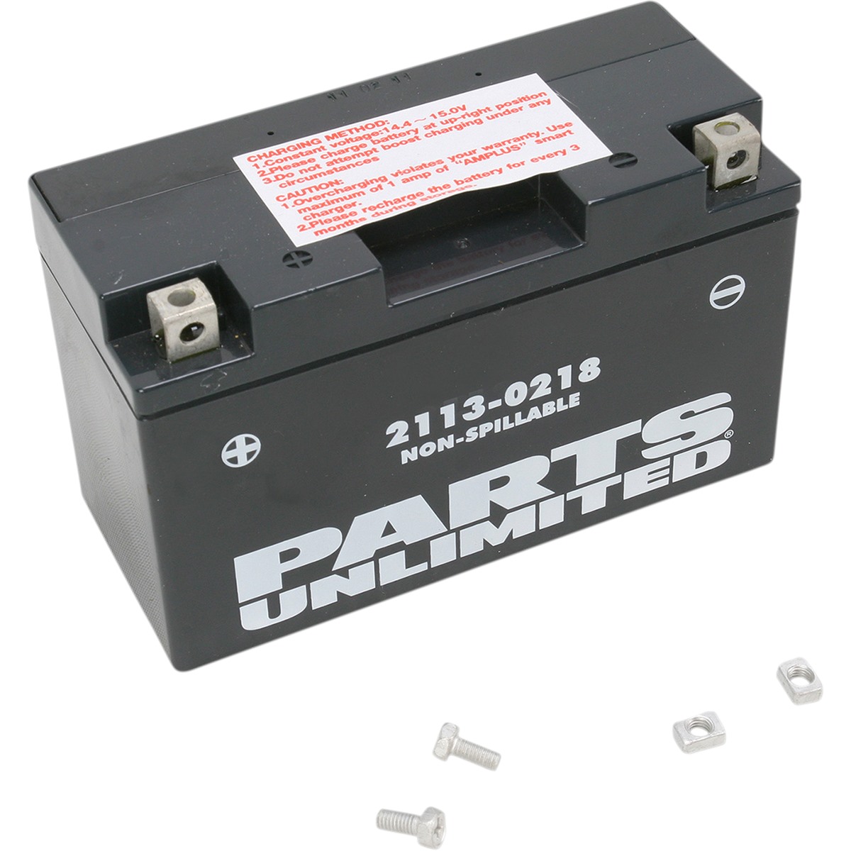 Parts Unlimited Factory-Activated AGM Maintenance-Free Battery