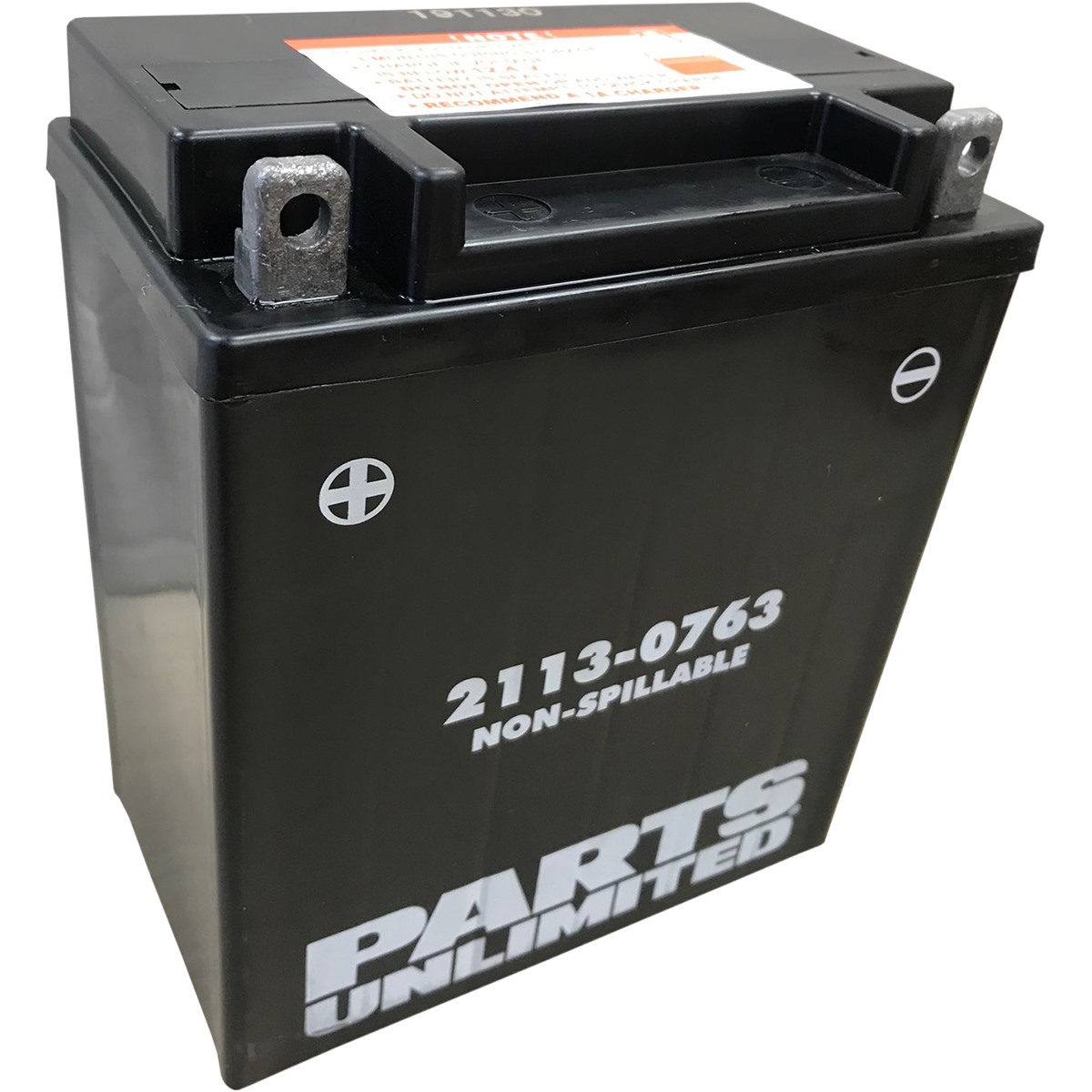 Parts Unlimited Factory-Activated AGM Maintenance-Free Battery
