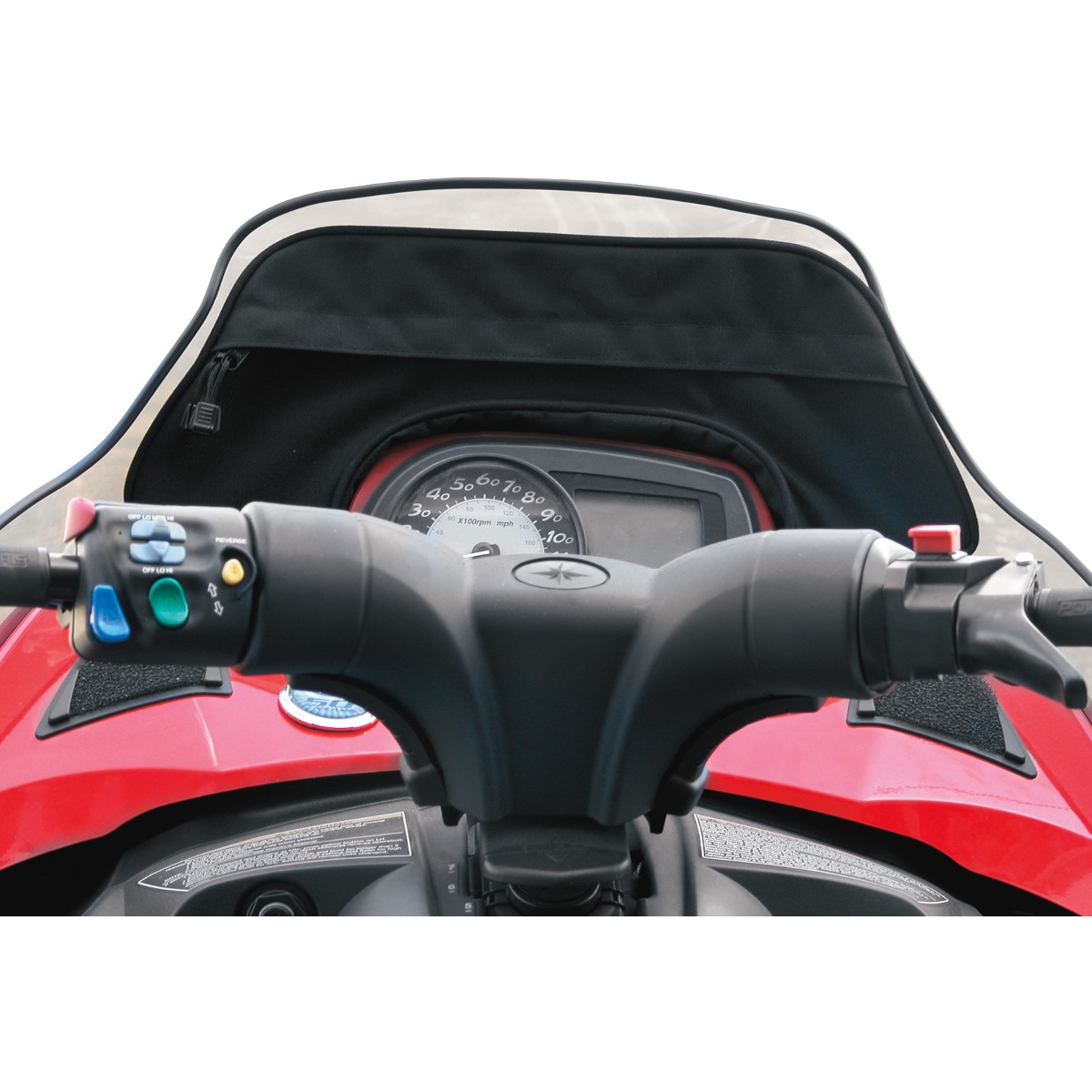 Parts Unlimited Polaris Snowmobile Windshield Bag