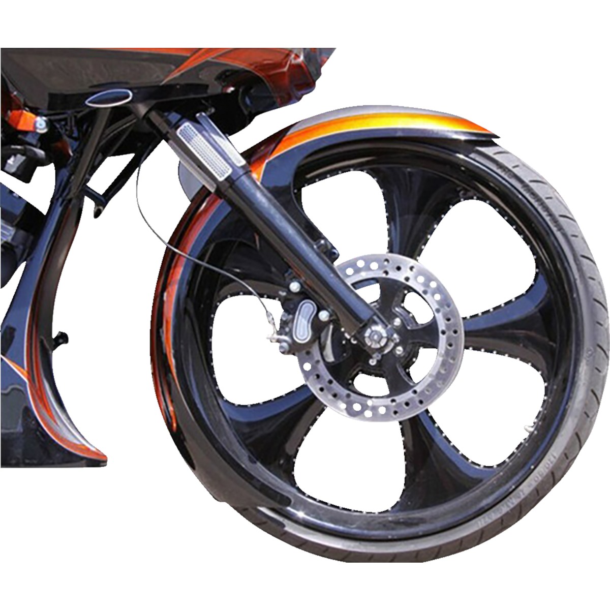 Paul Yaffe Bagger Nation DEI Steel 21, 23, 26 Fender