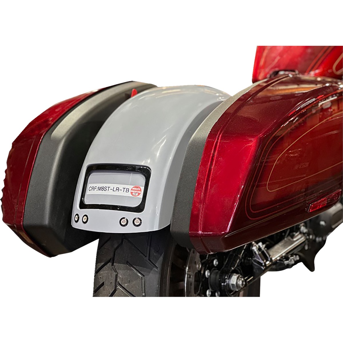 Paul Yaffe Bagger Nation The Fix Rear Fender