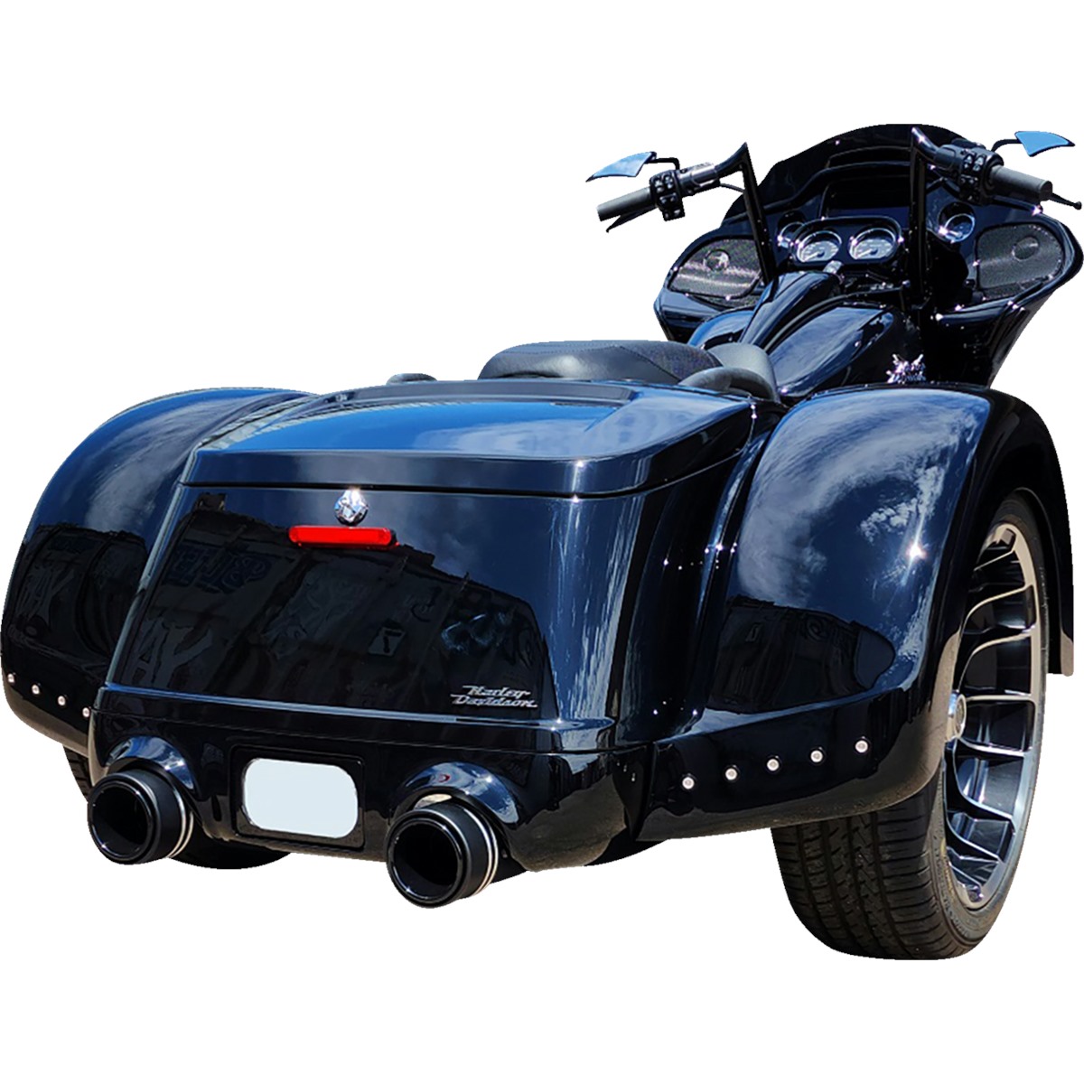 Paul Yaffe Bagger Nation Pro Street Trike Rear Fender Kits