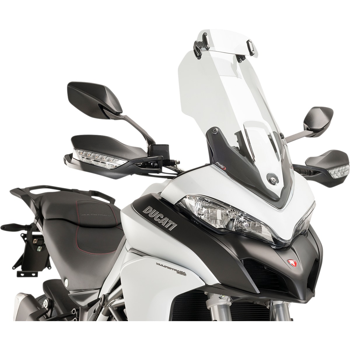 Puig Hi-Tech Parts Multi-Adjustable Visor Clip-On