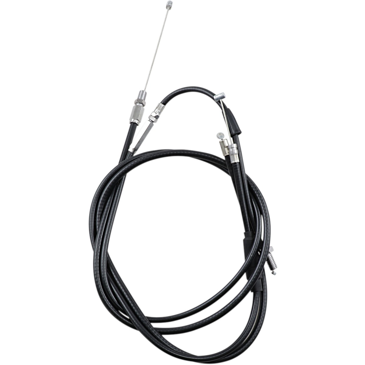 Black Vinyl Extended Throttle Cable