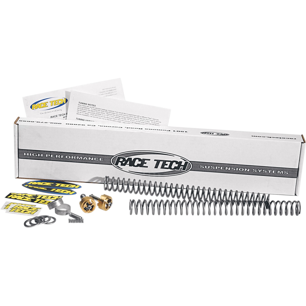Complete Front End Suspension Kit - Gold Valve