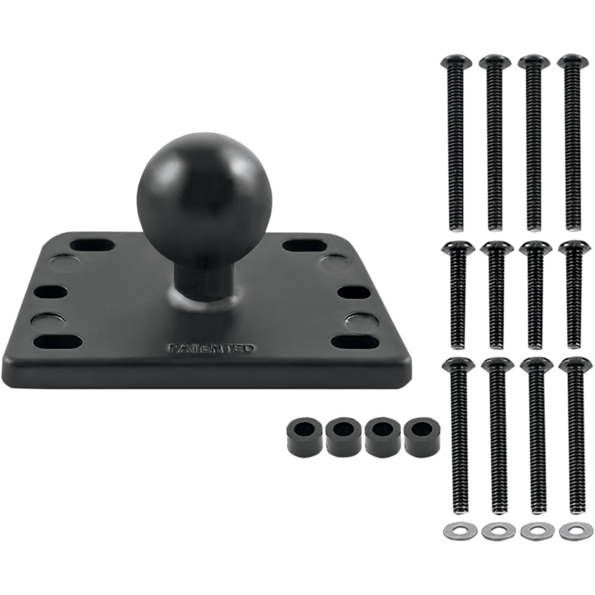 Brake/Clutch Reservoir Cover Mount Base with 1 Ball