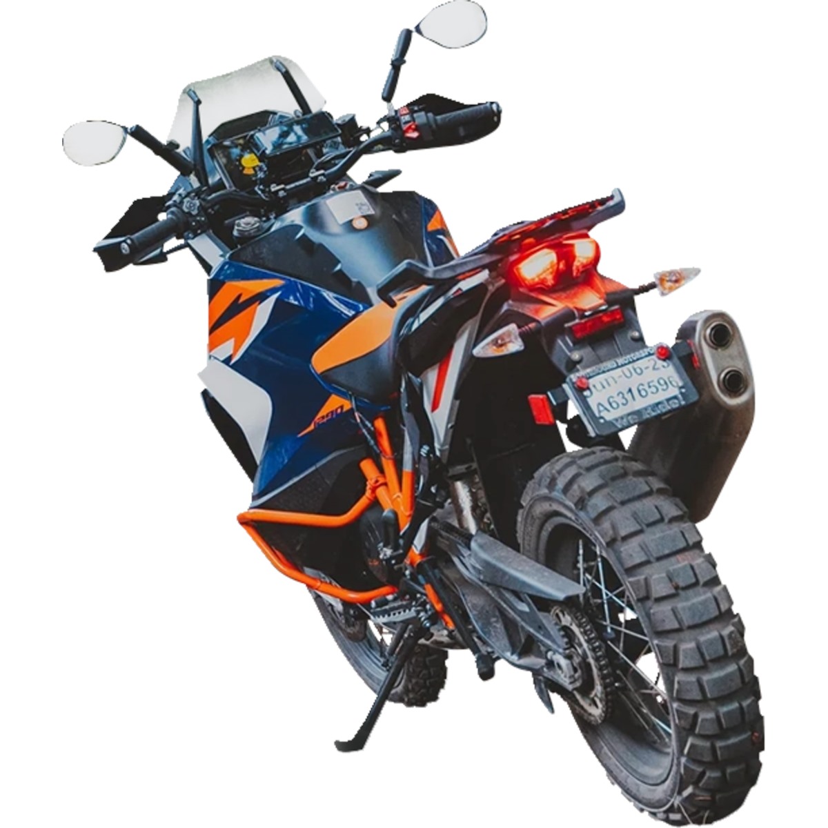 RAM Mounts Tough-Mirror Kit with M10-1.25 Bases - Long Arm