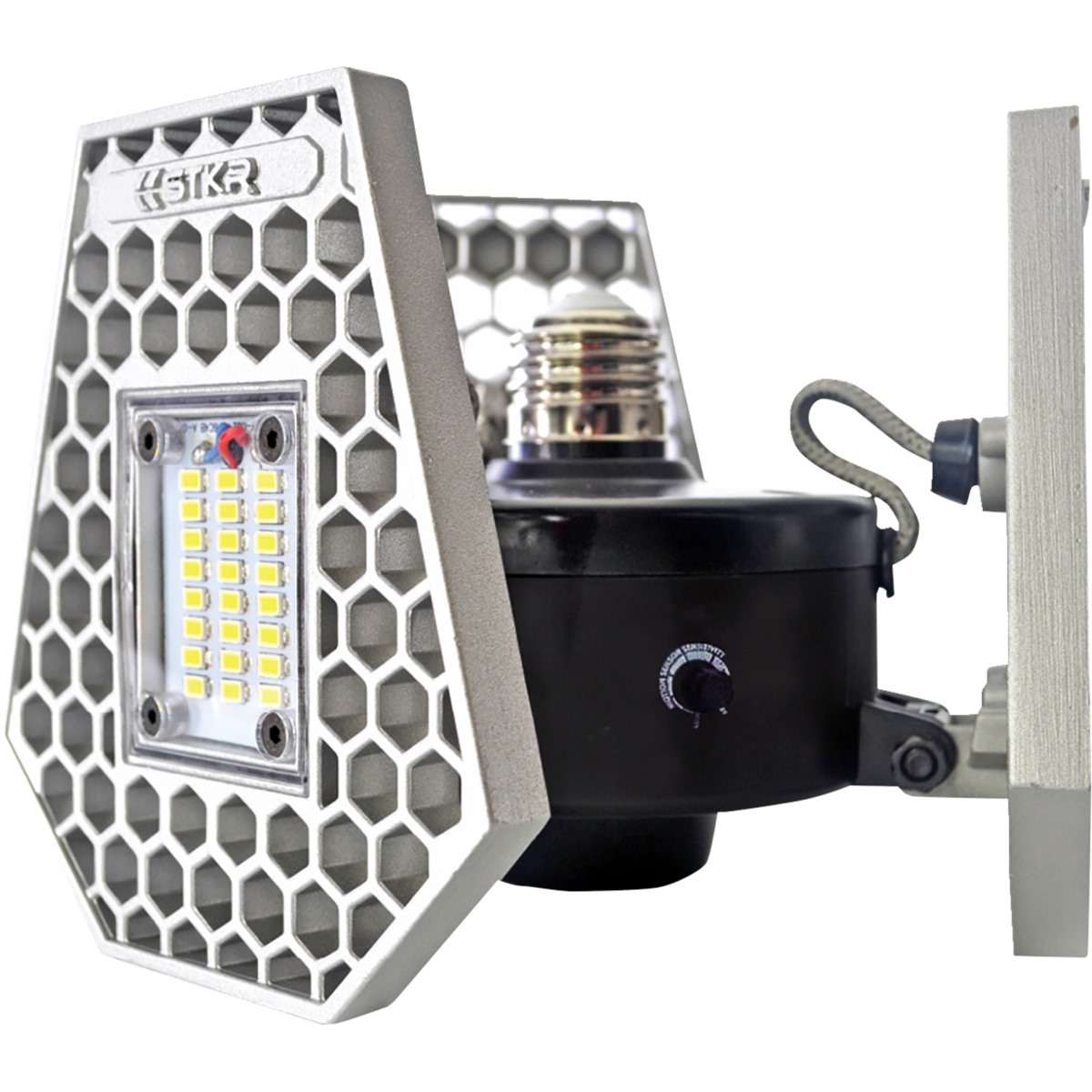 Risk Racing TRiLIGHT Motion Activated Garage/Attic/Basement/Home Ceiling Light