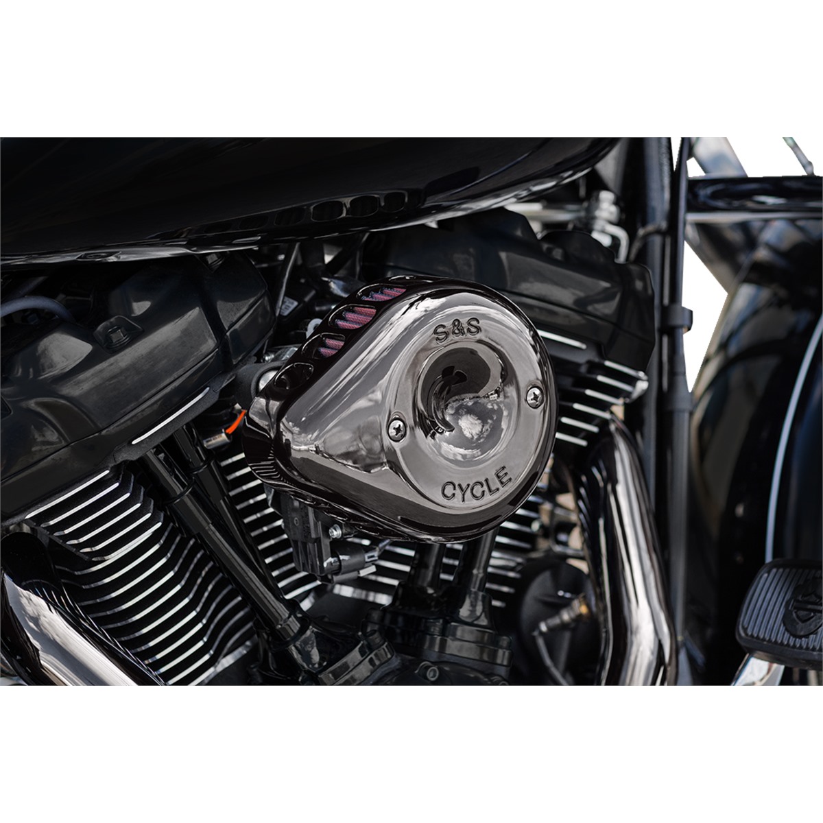 S&S Cycle Stealth Teardrop Air Cleaner Kit