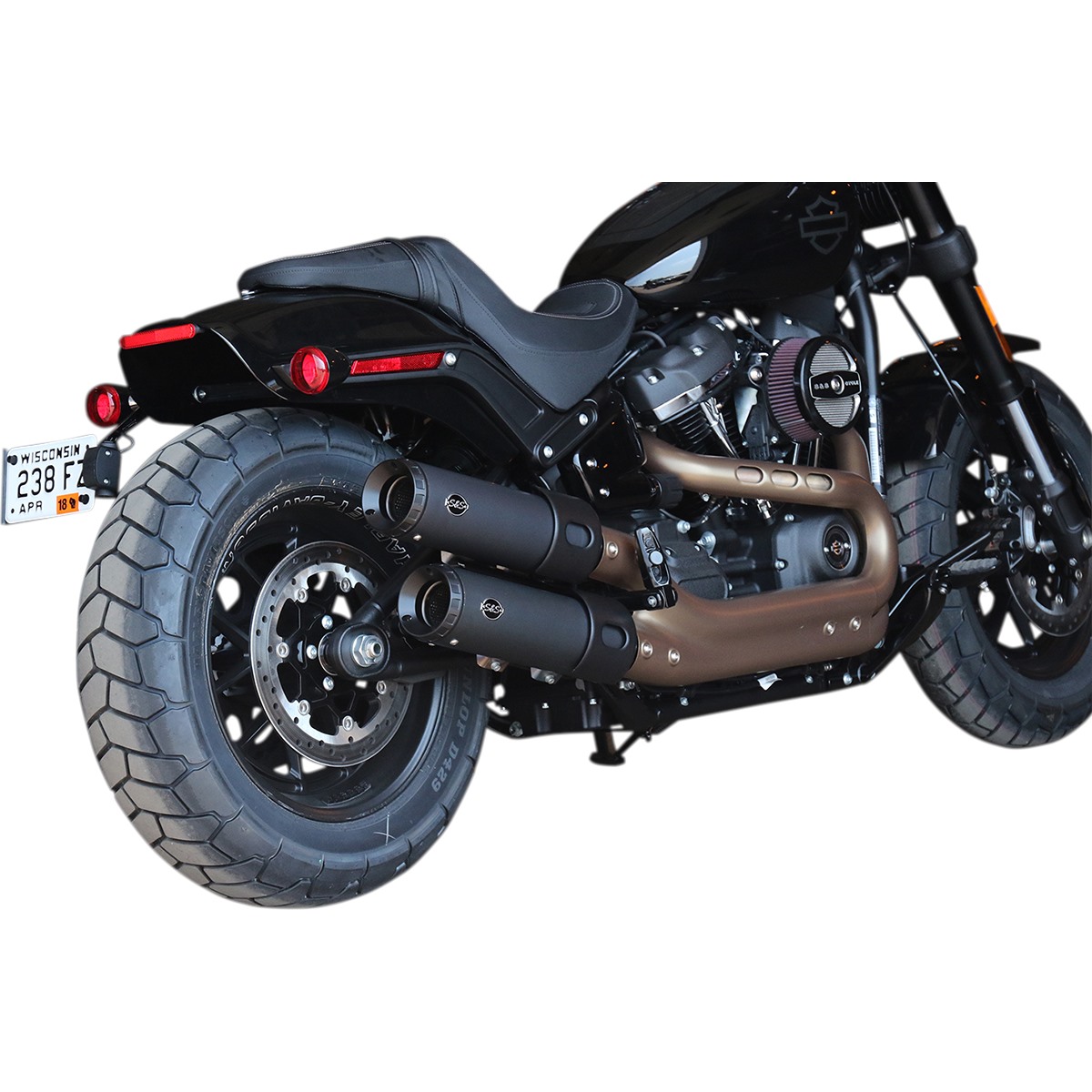 S&S Cycle Grand National Slip-On Mufflers