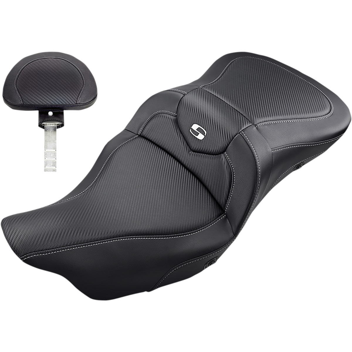 Saddlemen Heated Roadsofa Carbon Fiber Seat