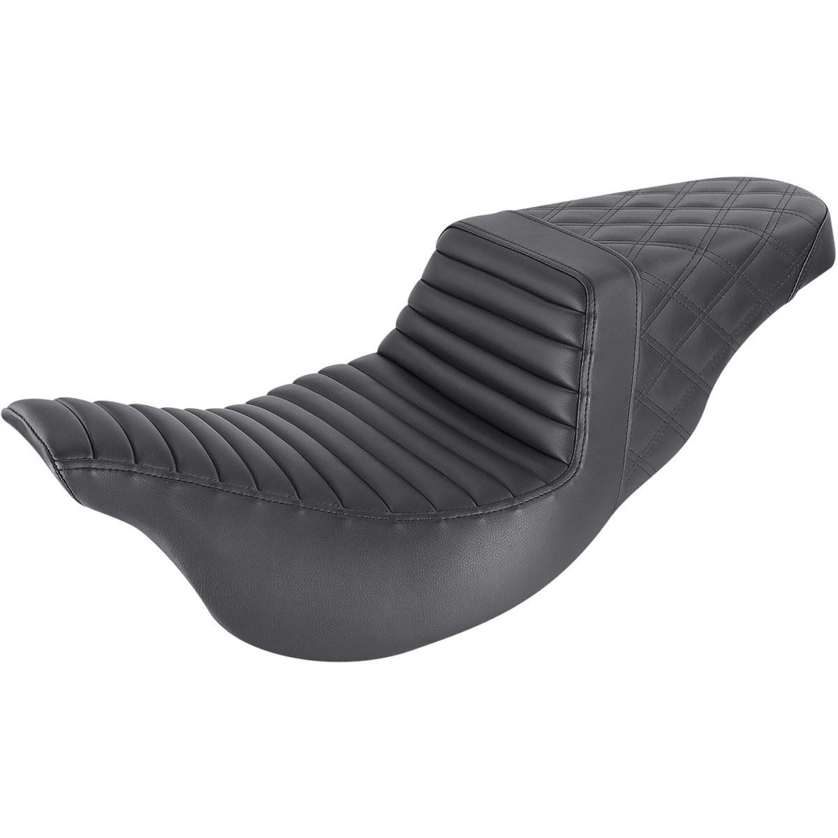 Step-Up Seat - Rear Lattice Stitch/Front Tuck-n-Roll