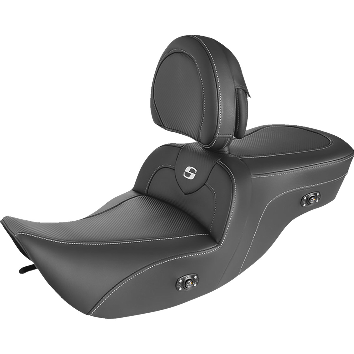 Saddlemen Heated Roadsofa Carbon Fiber Seat