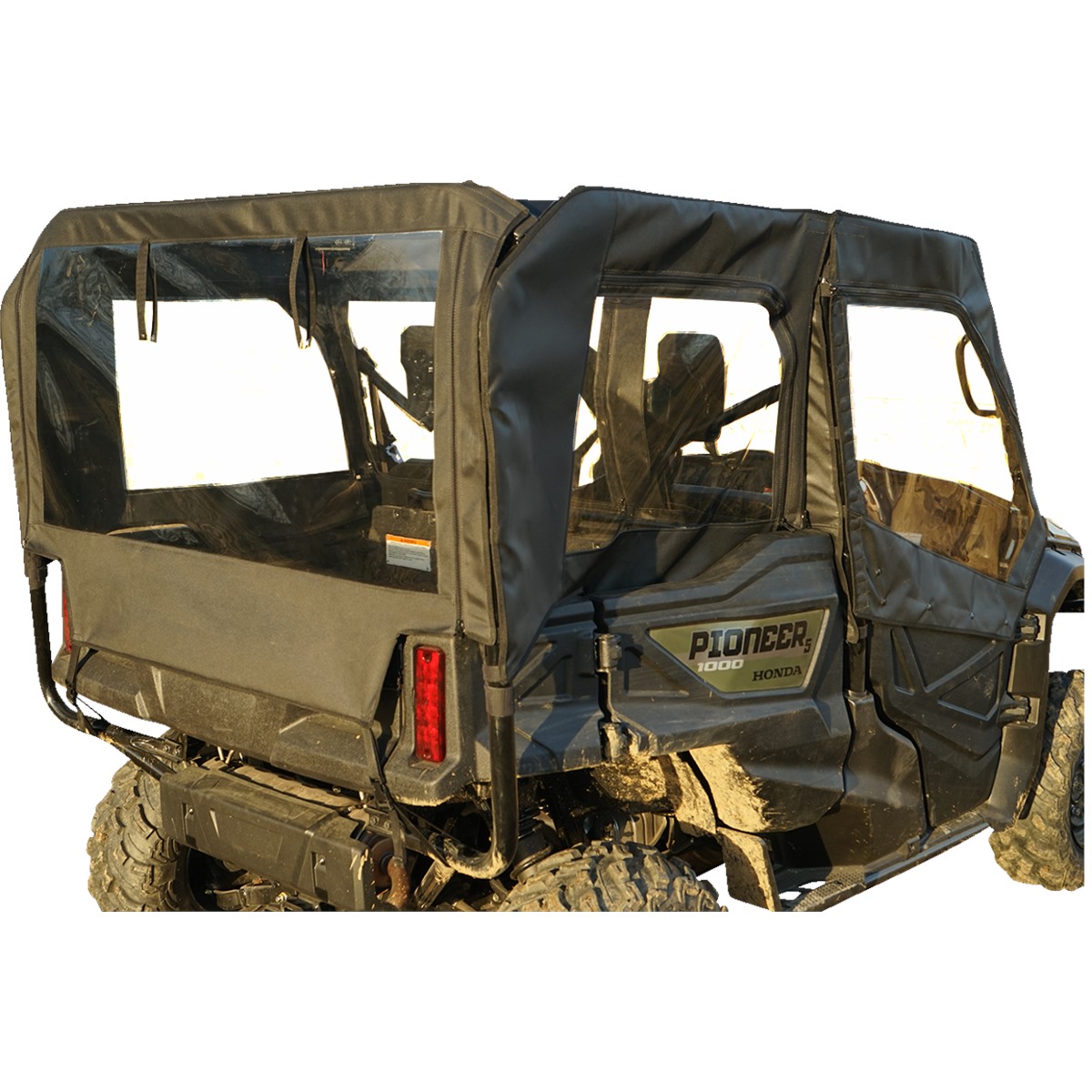 Soft Doors with Middle/Rear Windows